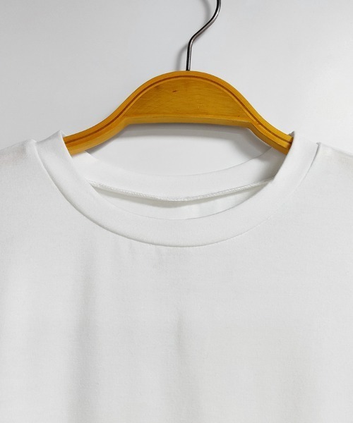 ONEP STAR(ワンピスター)の「異素材ペプラム風トップス(Tシャツ/カットソー・レディース・ホワイト/ブラック・FREE)」の3枚目の写真