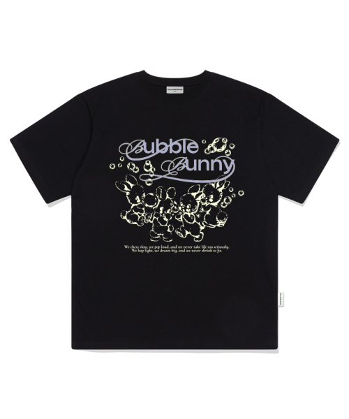 ESCAPEFROM（エスケープフロム）の「バブルバニープリントオーバーサイズ半袖Tシャツホワイト（Tシャツ/カットソー・レディース・その他・SMALL/MEDIUM/LARGE）」の4枚目の写真