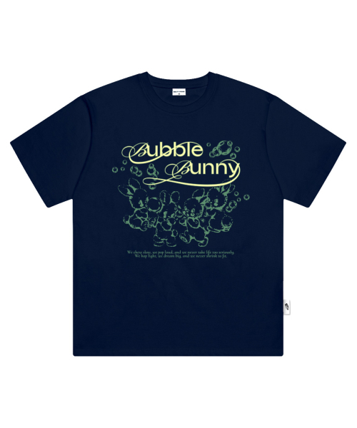 ESCAPEFROM（エスケープフロム）の「バブルバニープリントオーバーサイズ半袖Tシャツホワイト（Tシャツ/カットソー・レディース・その他・SMALL/MEDIUM/LARGE）」の6枚目の写真