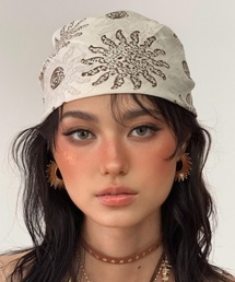 VIBGYOR | 【LAMPOON】太陽スカーフ(バンダナ/スカーフ)