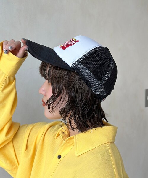 Dickies(ディッキーズ)の「メッシュキャップ(キャップ・メンズ・ブラック/ネイビー/レッド/ブラウン/グリーン・FREE)」の6枚目の写真