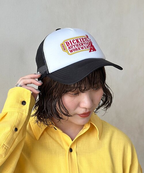 Dickies(ディッキーズ)の「メッシュキャップ(キャップ・メンズ・ブラック/ネイビー/レッド/ブラウン/グリーン・FREE)」の9枚目の写真