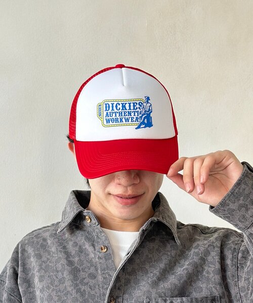 Dickies(ディッキーズ)の「メッシュキャップ(キャップ・メンズ・ブラック/ネイビー/レッド/ブラウン/グリーン・FREE)」の17枚目の写真