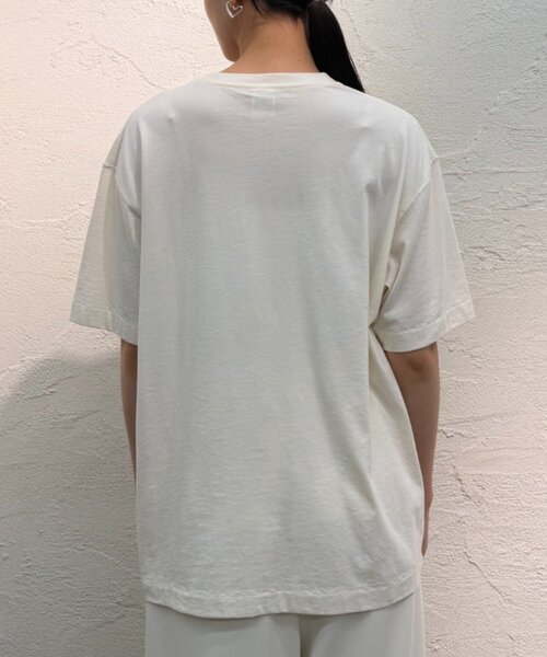 LOUNGEDRESS(ラウンジドレス)の「ロゴプリントTシャツ(Tシャツ/カットソー・レディース・アイボリー・FREE)」の14枚目の写真