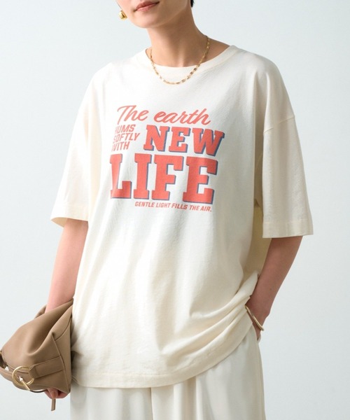 ロゴプリントTシャツ