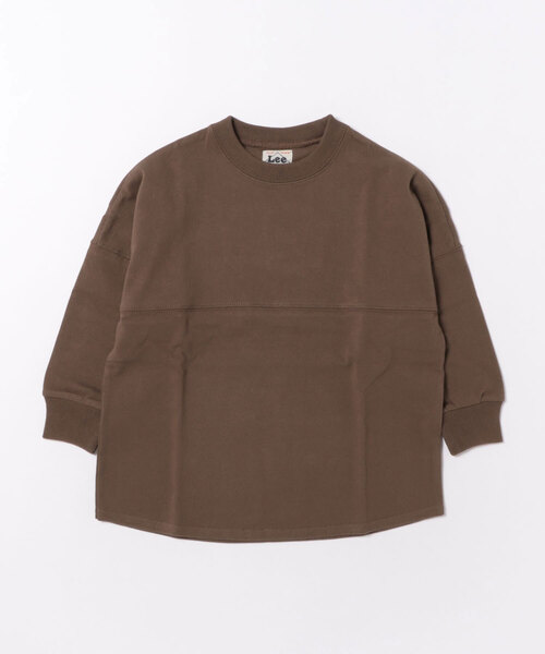 Lee(リー)の「【110-150cm】キッズ バックアーチ長袖Tシャツ(Tシャツ/カットソー・キッズ・ブルー/ホワイト/ブラウン・120/130/140/150/110)」の2枚目の写真