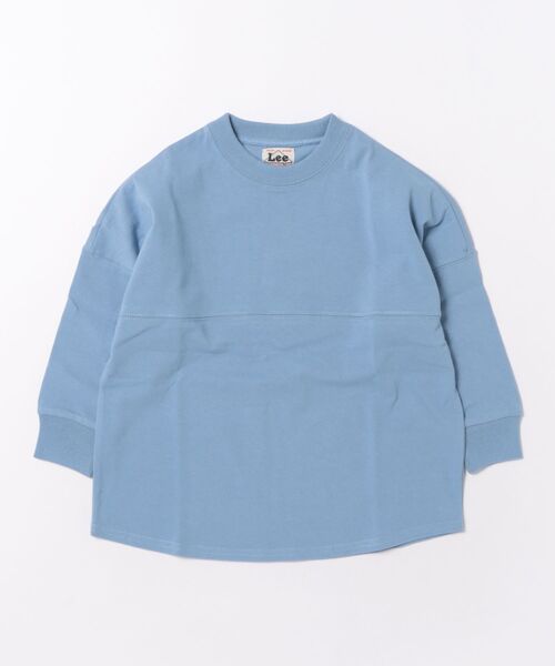 Lee(リー)の「【110-150cm】キッズ バックアーチ長袖Tシャツ(Tシャツ/カットソー・キッズ・ブルー/ホワイト/ブラウン・120/130/140/150/110)」の3枚目の写真