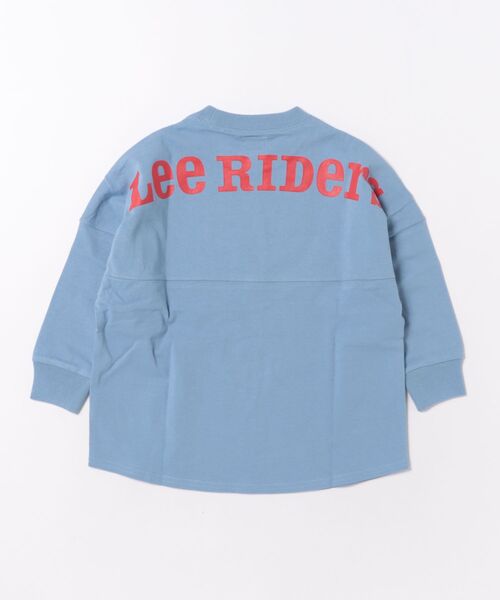 Lee(リー)の「【110-150cm】キッズ バックアーチ長袖Tシャツ(Tシャツ/カットソー・キッズ・ブルー/ホワイト/ブラウン・120/130/140/150/110)」の6枚目の写真