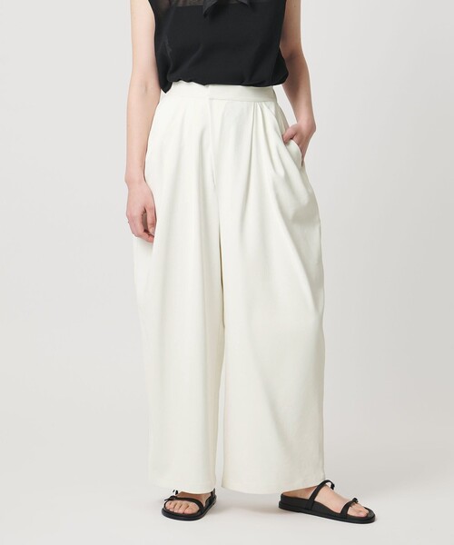 MARW UNITED ARROWS＞デザイン タック パンツ UVカット・撥水（その他