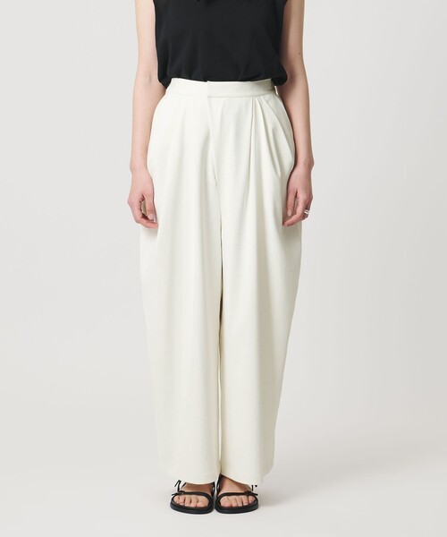 MARW UNITED ARROWS＞デザイン タック パンツ UVカット・撥水（その他