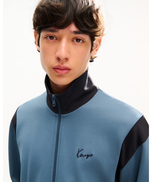 KENZO(ケンゾー)の「'KENZO Signature' トラック ジャケット(ブルゾン・メンズ・グレー系その他・LARGE/MEDIUM/SMALL)」の1枚目の写真