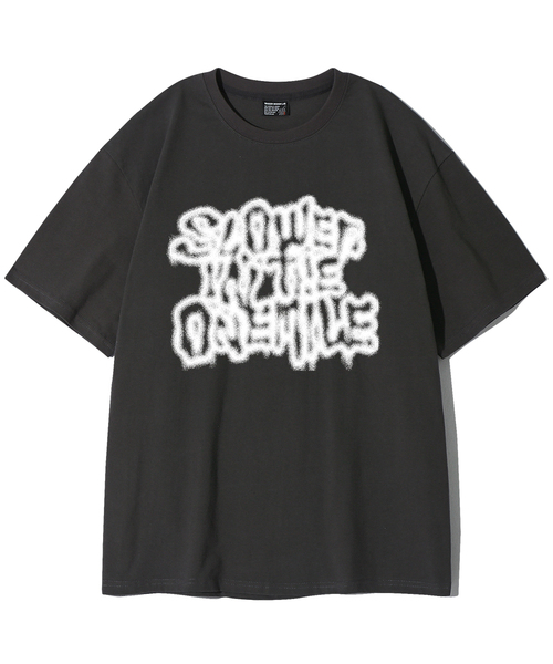 ELIMENO（エリメノ）の「EL スロウド 半袖Tシャツ 4カラー（Tシャツ/カットソー・メンズ・ブラック/ホワイト/ライトグレー/チャコール・1/2/3/4/5/6）」の4枚目の写真