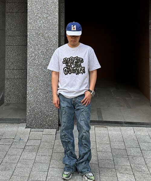 ELIMENO（エリメノ）の「EL スロウド 半袖Tシャツ 4カラー（Tシャツ/カットソー・メンズ・ブラック/ホワイト/ライトグレー/チャコール・1/2/3/4/5/6）」の6枚目の写真