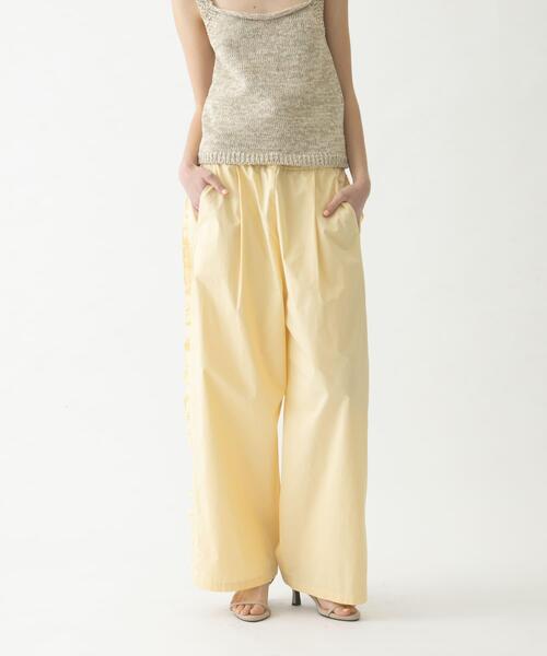 LAATO(ラート)の「side frill pants(その他パンツ・レディース・ブラウン/イエロー系その他/ブラック・FREE)」の3枚目の写真