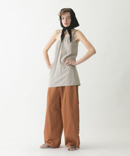 LAATO(ラート)の「side frill pants(その他パンツ・レディース・ブラウン/イエロー系その他/ブラック・FREE)」の15枚目の写真