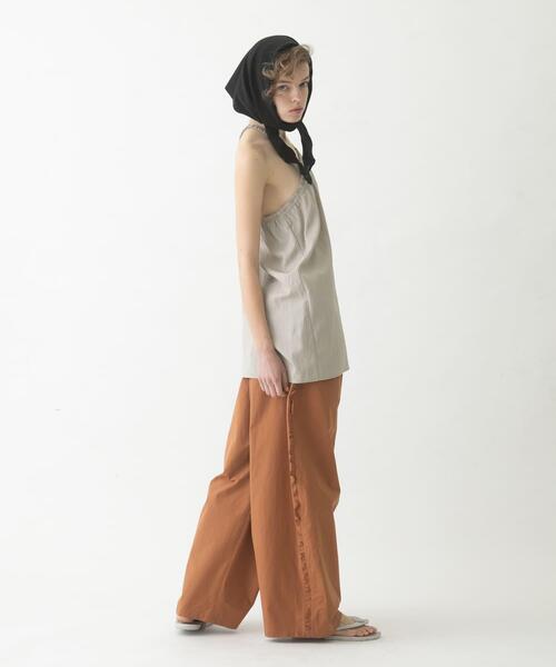 LAATO(ラート)の「side frill pants(その他パンツ・レディース・ブラウン/イエロー系その他/ブラック・FREE)」の16枚目の写真