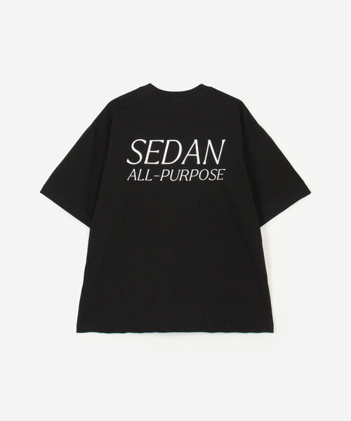 SEDAN ALL-PURPOSE（セダンオールパーパス）の「SEDAN ALL-PURPOSE | ヘビーウェイトコットン ロゴTシャツ MEN（Tシャツ/カットソー・メンズ・ホワイト/ブラック・M/L/XL）」の10枚目の写真
