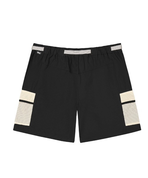 PICTURE ORGANIC CLOTHING(ピクチャーオーガニッククロージング)の「【PICTURE/ピクチャー】CAMBA M STRETCH SHORTS 4WAYストレッチ 撥水加工 ナイロンショーツ(その他パンツ・メンズ・ブラック×カーキ・SMALL/MEDIUM/LARGE)」の4枚目の写真