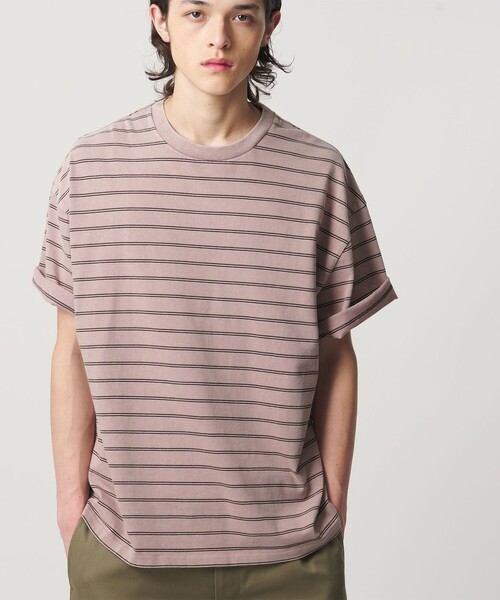 ウォッシュド ボーダー Tシャツ（Tシャツ/カットソー）｜MONKEY TIME