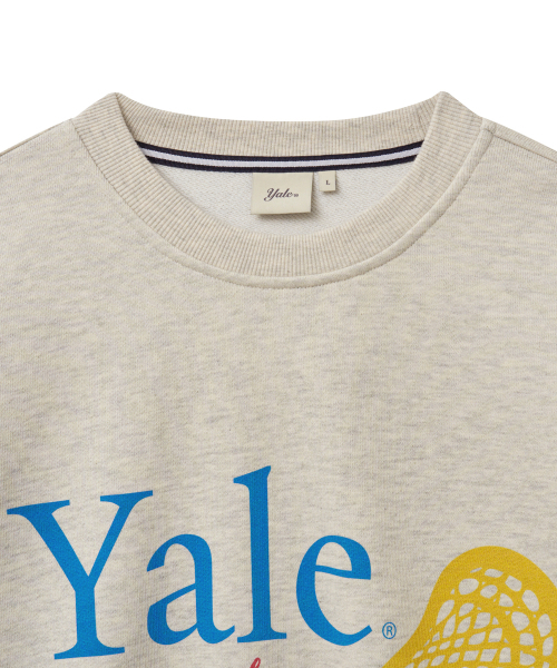 YALE(イェール)の「ラクロス スウェットシャツ_オートミール(スウェット・レディース・その他・SMALL/MEDIUM/LARGE/X-LARGE)」の3枚目の写真