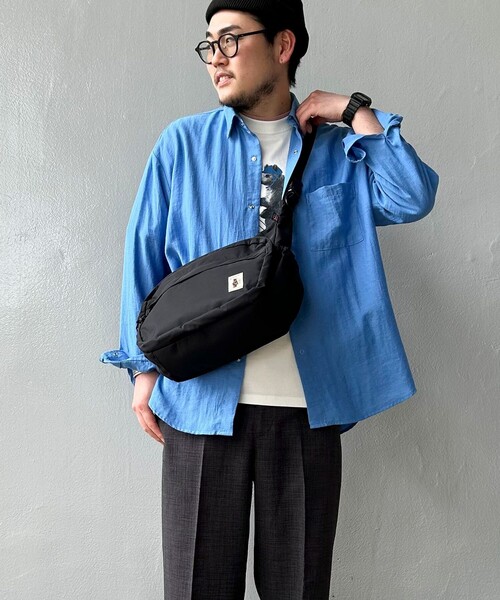 NOLLEY'S LIGHT(ノーリーズライト)の「《撥水加工》【COB MASTER】COB Air WIP MOONSHAKER SHOULDER BAG(ショルダーバッグ・メンズ・ブラック・FREE)」の2枚目の写真