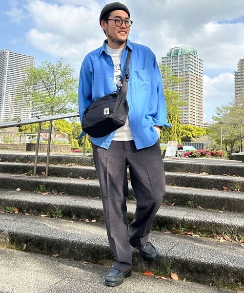 NOLLEY'S LIGHT(ノーリーズライト)の「《撥水加工》【COB MASTER】COB Air WIP MOONSHAKER SHOULDER BAG(ショルダーバッグ・メンズ・ブラック・FREE)」の4枚目の写真