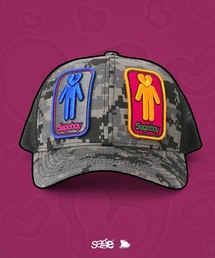 SAGE（セージ）の「SAGE / セイジ 別注 Heart Signal Camo Mesh Cap（キャップ）」