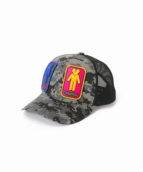 SAGE / セイジ 別注 Heart Signal Camo Mesh Cap（キャップ）｜SAGE