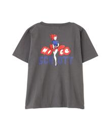 schott（ショット）の「Schott/ショット/KID'S NICE Schott T-SHIRT/キッズ ナイスショット Tシャツ（Tシャツ/カットソー）」