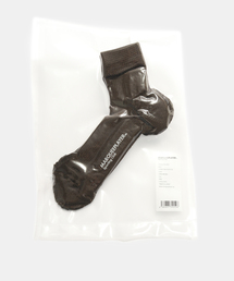 MARQUEE PLAYER（マーキープレイヤー）の「MARQUEE PLAYER HYBRID RIB SOCKS SS (DARK BROWN) 9050（ソックス/靴下）」
