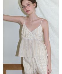 Liv sleeveless blouse (beige)