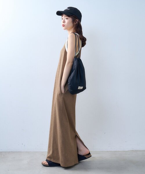 CIAOPANIC TYPY(チャオパニックティピー)の「【willow】スラブ配色アメスリワンピース(ワンピース・レディース・ブラック/ブラウン・ONE SIZE)」の20枚目の写真