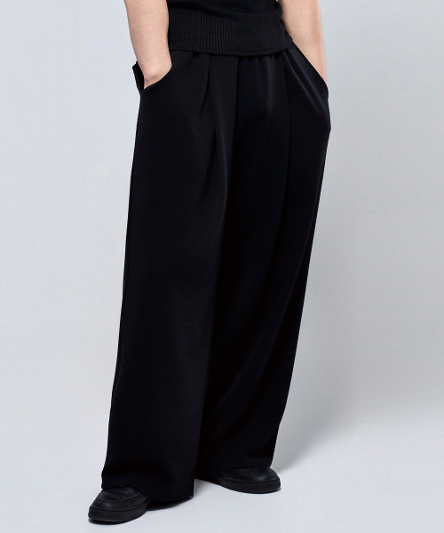 PHYSICAL GARMENTS（フィジカルガーメンツ）の「P2629 講演テンションディープピンタックロングパンツ[2COLOR]（スウェットパンツ・メンズ・ブラック/グレー・MEDIUM/LARGE/X-LARGE/XX-LARGE）」の15枚目の写真