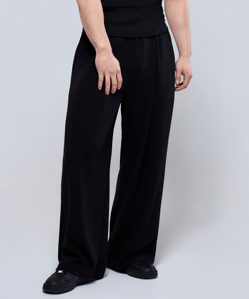 PHYSICAL GARMENTS（フィジカルガーメンツ）の「P2629 講演テンションディープピンタックロングパンツ[2COLOR]（スウェットパンツ・メンズ・ブラック/グレー・MEDIUM/LARGE/X-LARGE/XX-LARGE）」の16枚目の写真