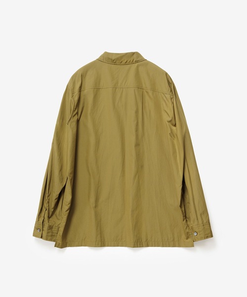 ATTACHMENT（アタッチメント）の「140/2 ギザブロード ピアスト L/S シャツ / 140/2 GIZA BROAD PIERCED L/S SHIRT（シャツ/ブラウス・メンズ・ホワイト/ライトカーキ/ブラック・1/2/3）」の7枚目の写真