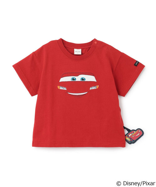petit main（プティマイン）の「【Disney】/【Disney/Pixar】【接触冷感】ベイマックス / カーズ/ フェイスTシャツ（Tシャツ/カットソー・キッズ・オフホワイト/レッド・100cm/80ｃｍ/110cm/120cm/90cm/130cm）」の2枚目の写真