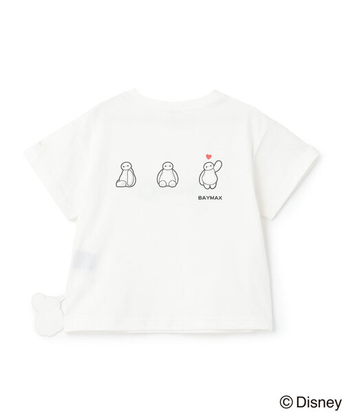 petit main（プティマイン）の「【Disney】/【Disney/Pixar】【接触冷感】ベイマックス / カーズ/ フェイスTシャツ（Tシャツ/カットソー・キッズ・オフホワイト/レッド・100cm/80ｃｍ/110cm/120cm/90cm/130cm）」の5枚目の写真