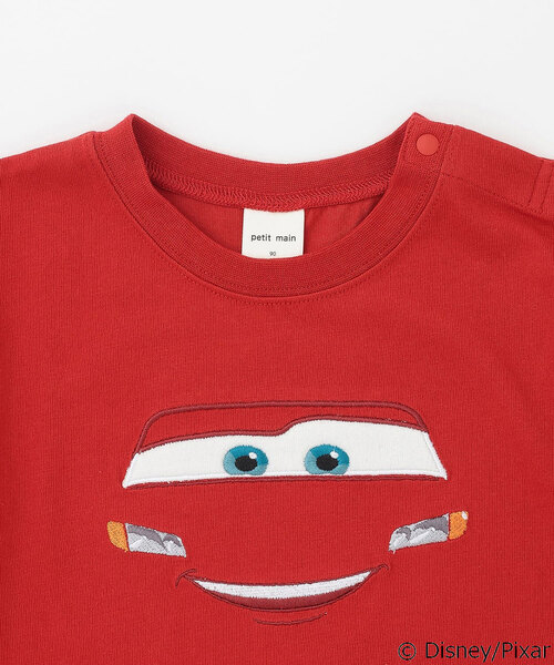 petit main（プティマイン）の「【Disney】/【Disney/Pixar】【接触冷感】ベイマックス / カーズ/ フェイスTシャツ（Tシャツ/カットソー・キッズ・オフホワイト/レッド・100cm/80ｃｍ/110cm/120cm/90cm/130cm）」の7枚目の写真