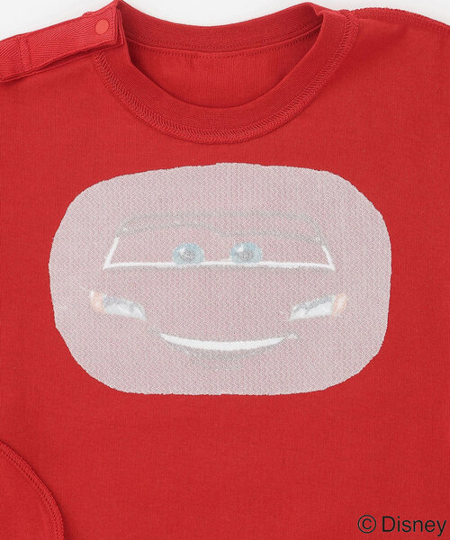petit main（プティマイン）の「【Disney】/【Disney/Pixar】【接触冷感】ベイマックス / カーズ/ フェイスTシャツ（Tシャツ/カットソー・キッズ・オフホワイト/レッド・100cm/80ｃｍ/110cm/120cm/90cm/130cm）」の8枚目の写真