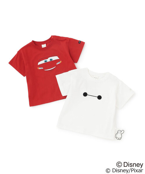 petit main（プティマイン）の「【Disney】/【Disney/Pixar】【接触冷感】ベイマックス / カーズ/ フェイスTシャツ（Tシャツ/カットソー・キッズ・オフホワイト/レッド・100cm/80ｃｍ/110cm/120cm/90cm/130cm）」の13枚目の写真