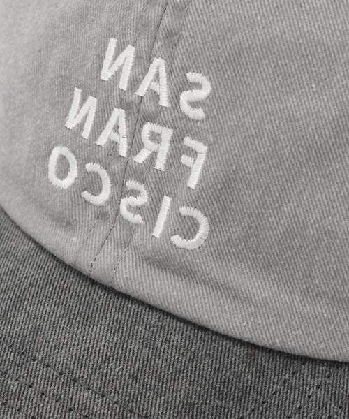 jj mercer（ジェイジェイマーサー）の「別注【J.J.Mercer / ジェイジェイマーサー】 LOGO CAP（キャップ・レディース・チャコールグレー/ベージュ/ボルドー・FREE）」の12枚目の写真