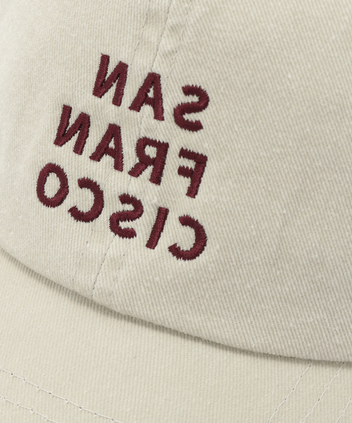 jj mercer（ジェイジェイマーサー）の「別注【J.J.Mercer / ジェイジェイマーサー】 LOGO CAP（キャップ・レディース・チャコールグレー/ベージュ/ボルドー・FREE）」の14枚目の写真