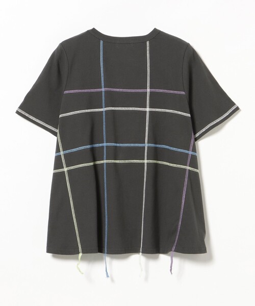 BEAMS HEART（ビームスハート）の「カラフル フリンジ ステッチ プルオーバー（Tシャツ/カットソー・レディース・ブラック/グリーン/オフホワイト・FREE）」の12枚目の写真