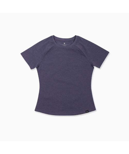 SLOUPLAY(スロープレイ)の「スロークールラグランTシャツ(5色)(Tシャツ/カットソー・レディース・ホワイト/ミント/ネイビー/ブラック/ライラック・SMALL/MEDIUM/LARGE)」の4枚目の写真