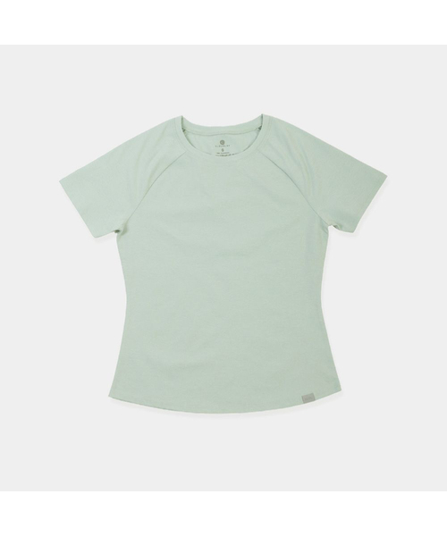 SLOUPLAY(スロープレイ)の「スロークールラグランTシャツ(5色)(Tシャツ/カットソー・レディース・ホワイト/ミント/ネイビー/ブラック/ライラック・SMALL/MEDIUM/LARGE)」の3枚目の写真