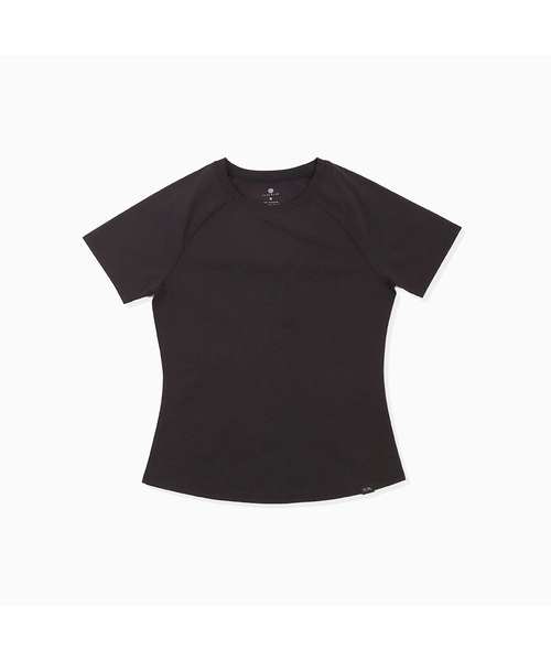 SLOUPLAY(スロープレイ)の「スロークールラグランTシャツ(5色)(Tシャツ/カットソー・レディース・ホワイト/ミント/ネイビー/ブラック/ライラック・SMALL/MEDIUM/LARGE)」の2枚目の写真