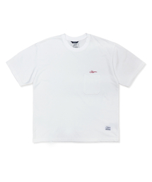 SCRT WASHED POCKET T-SHIRTS WHITE