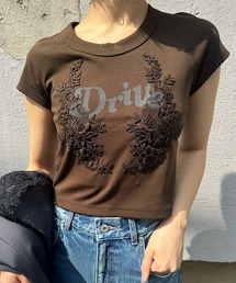 Ameri(�A����)��26AW LACE DOCKING CONCEPT COMPACT TEE(T�V���c/�J�b�g�\�[)