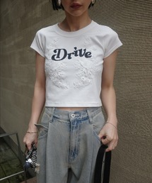 Ameri(�A����)��26AW LACE DOCKING CONCEPT COMPACT TEE(T�V���c/�J�b�g�\�[)