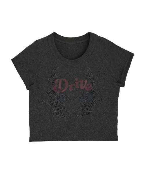Ameri（アメリ）の「26AW LACE DOCKING CONCEPT COMPACT TEE（Tシャツ/カットソー・レディース・グリーン/スミクロ/ブラウン/ホワイト・FREE）」の14枚目の写真